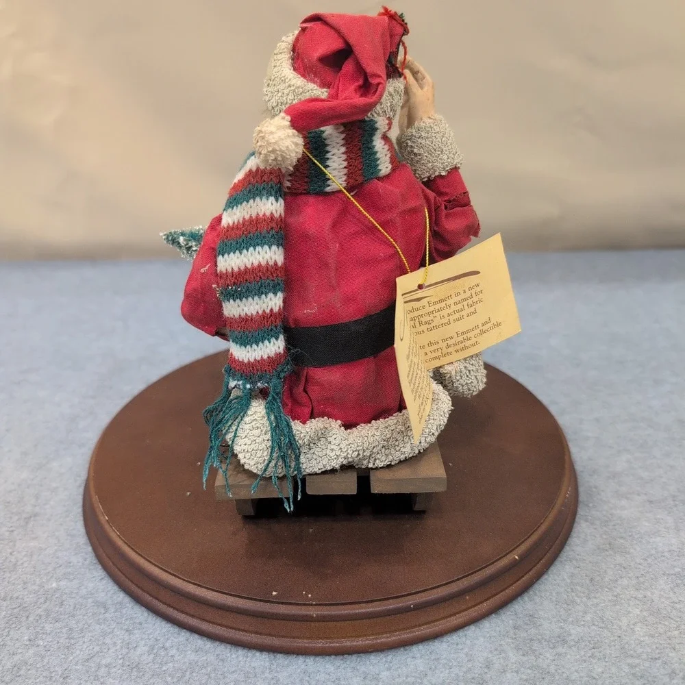 Emmett Kelly Jr‎ REAL RAGS Watch Out Below Collection  Clown Christmas Figurine - Picture 5 of 12